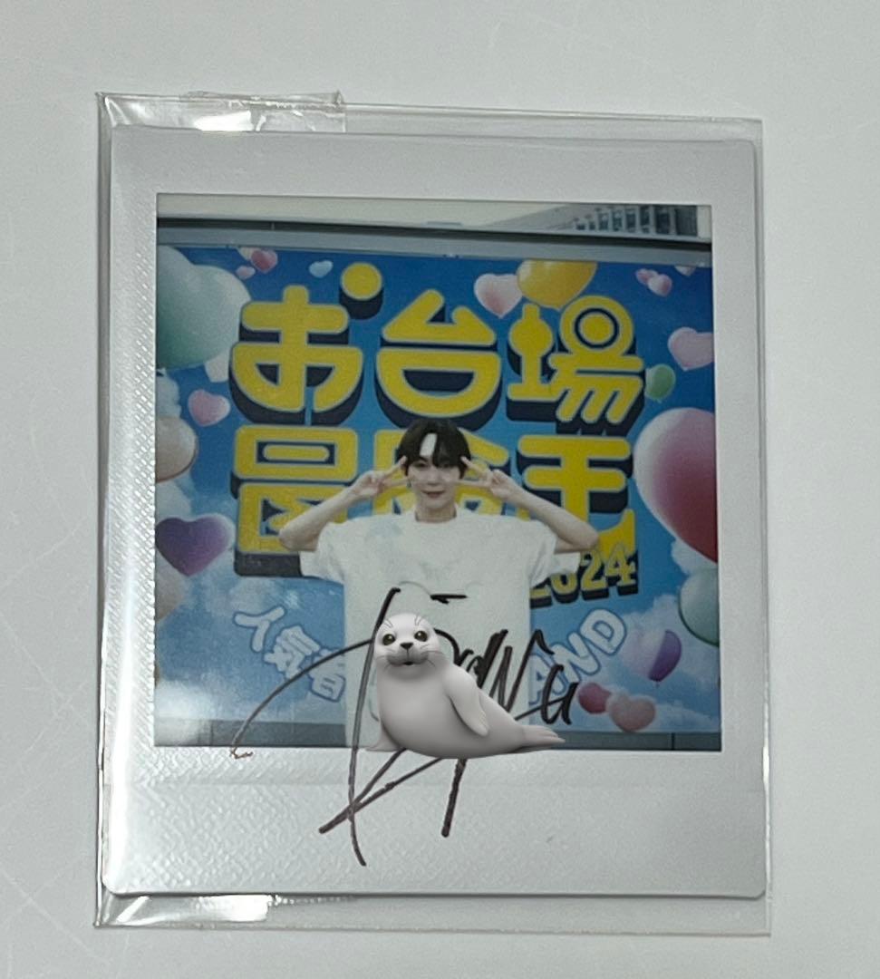 NCT WISH リョウ RYO サイン チェキ ポラロイド