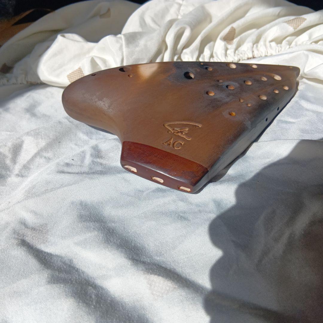 トリプルオカリナ　素焼　裏穴式　フォーカリンク製