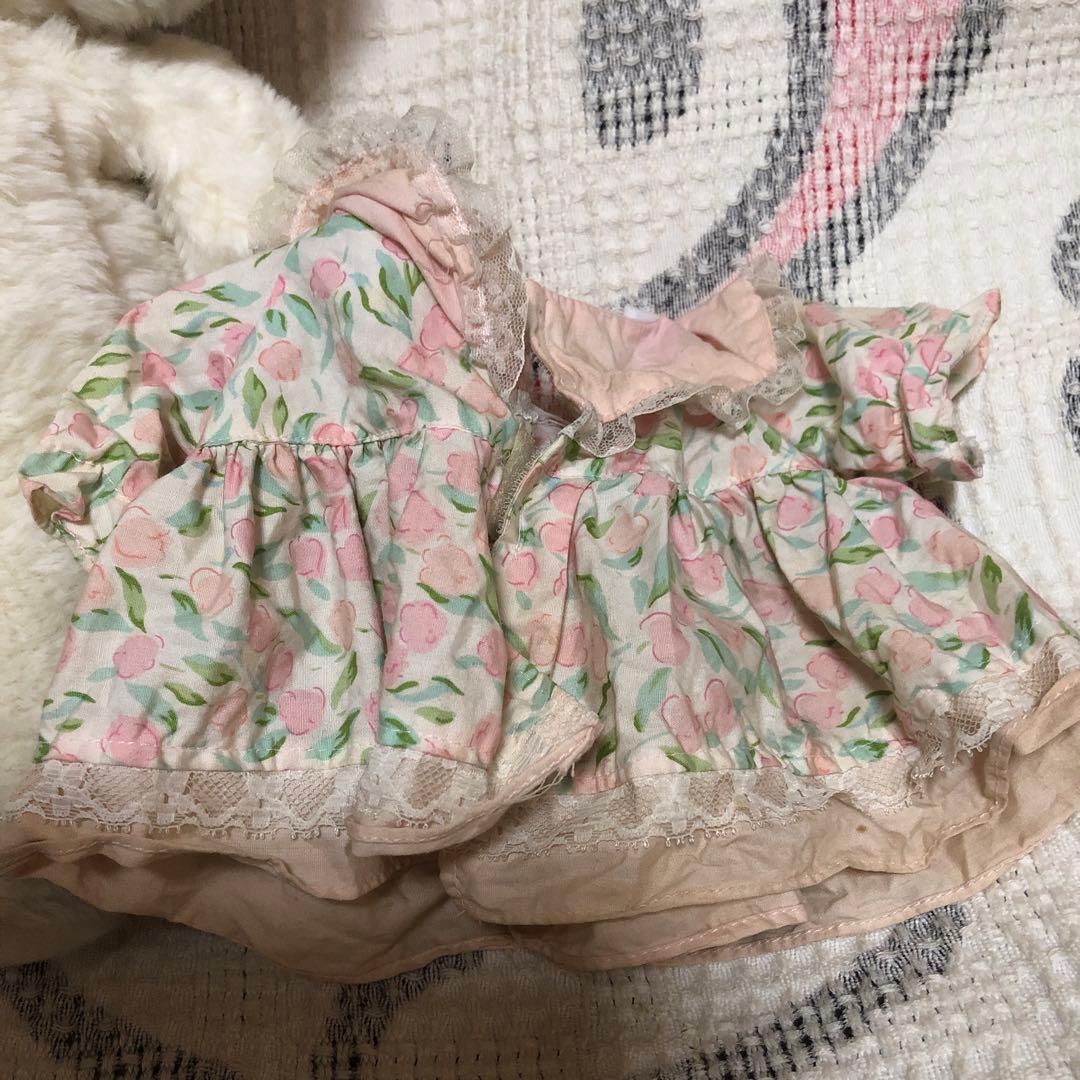 当時の物　昭和レトロ　ヴィンテージ 吉徳　クリーミー　ぬいぐるみ　中古品　①