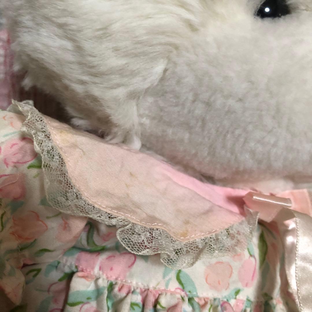 当時の物　昭和レトロ　ヴィンテージ 吉徳　クリーミー　ぬいぐるみ　中古品　①