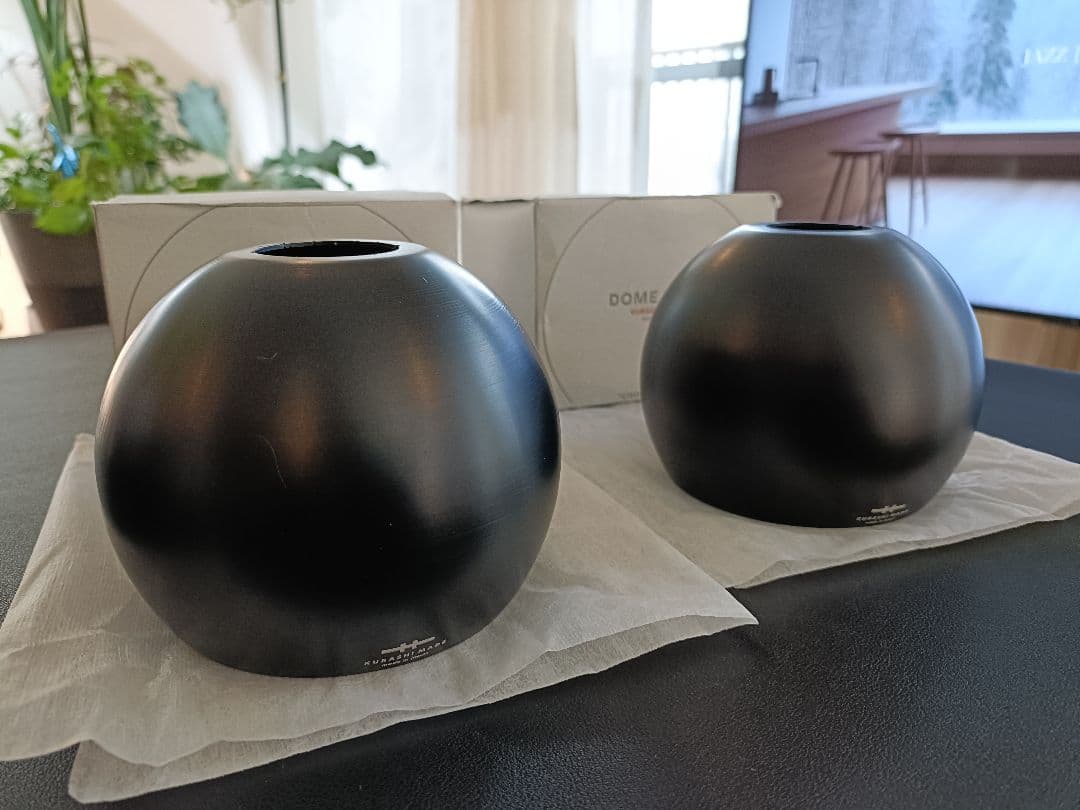 【美品】KURASHI MADE / DOME LOOK 2個セット (ブラック