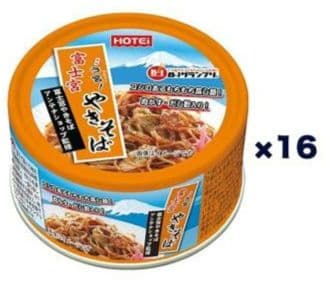 ホテイフーズコーポレーション ホテイ 富士宮やきそば 110g×16缶セット