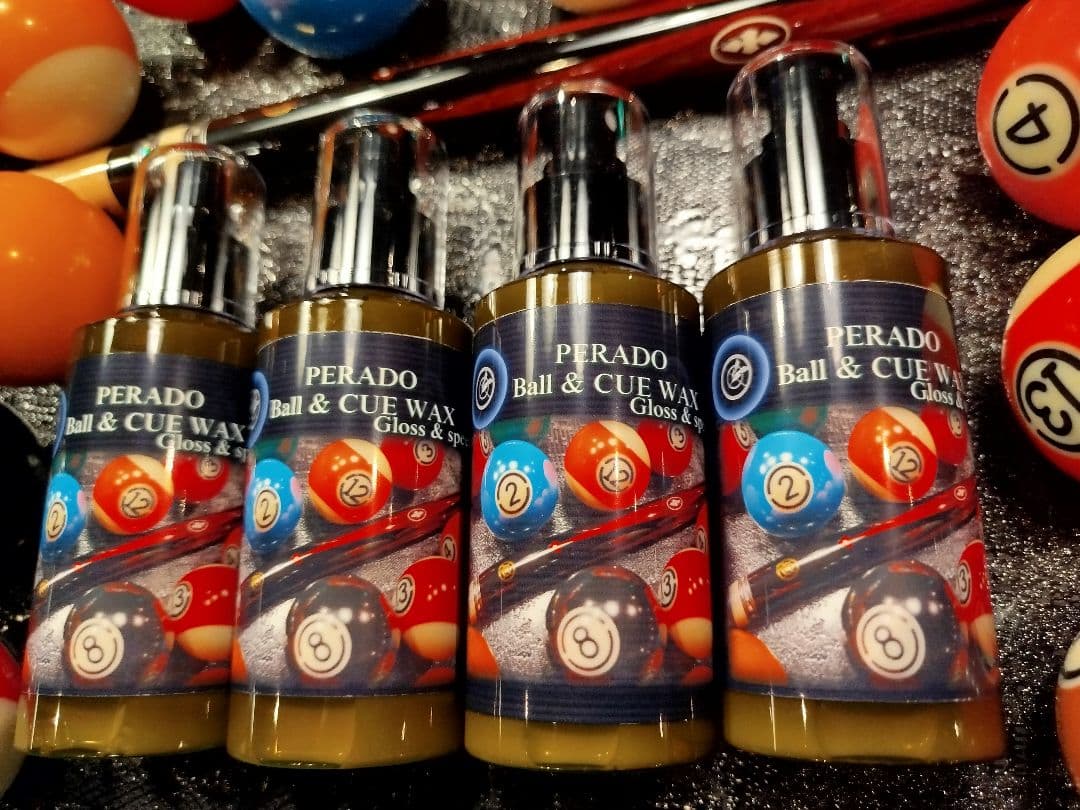 《新品》PERADO Ball & Cue Wax 4本セット　ビリヤード用品