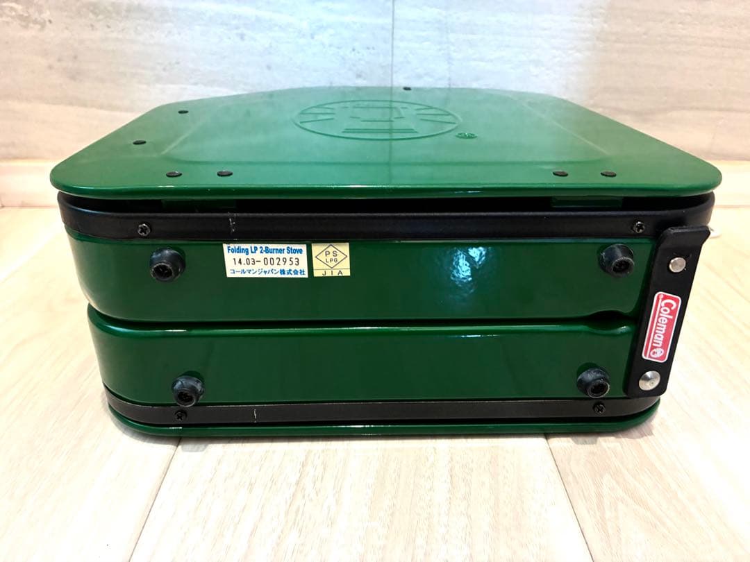 【極美品】コールマン フォールディングLPツーバーナーストーブ