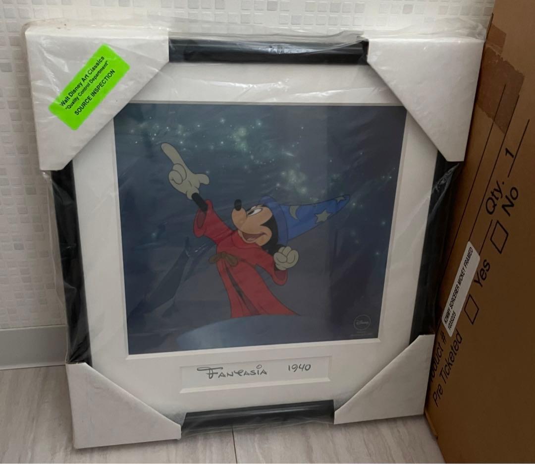 SORCERER MICKEY「ファンタジア」セル画　未開封
