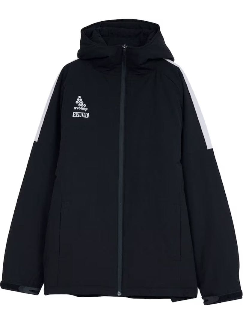 SVOLME スボルメ 発熱中綿ウォーマー上下セット ブラック