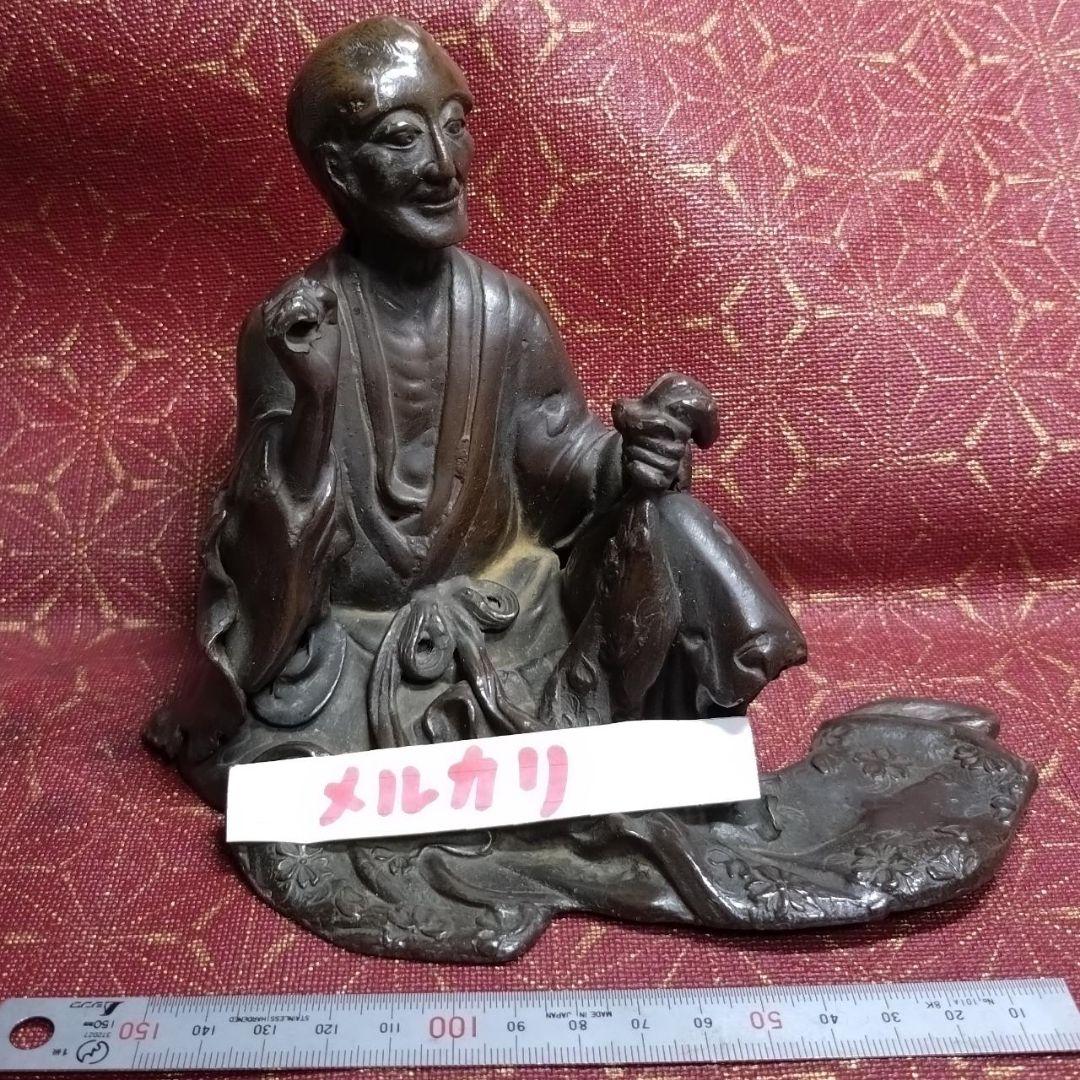 古銅 高岡銅器　大師像