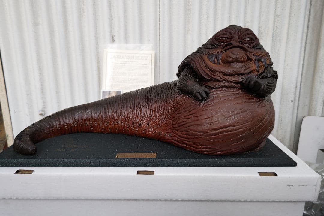 スターウォーズ　マイクエドモンズ氏　サイン入りジャバザハット　イリューシブ製