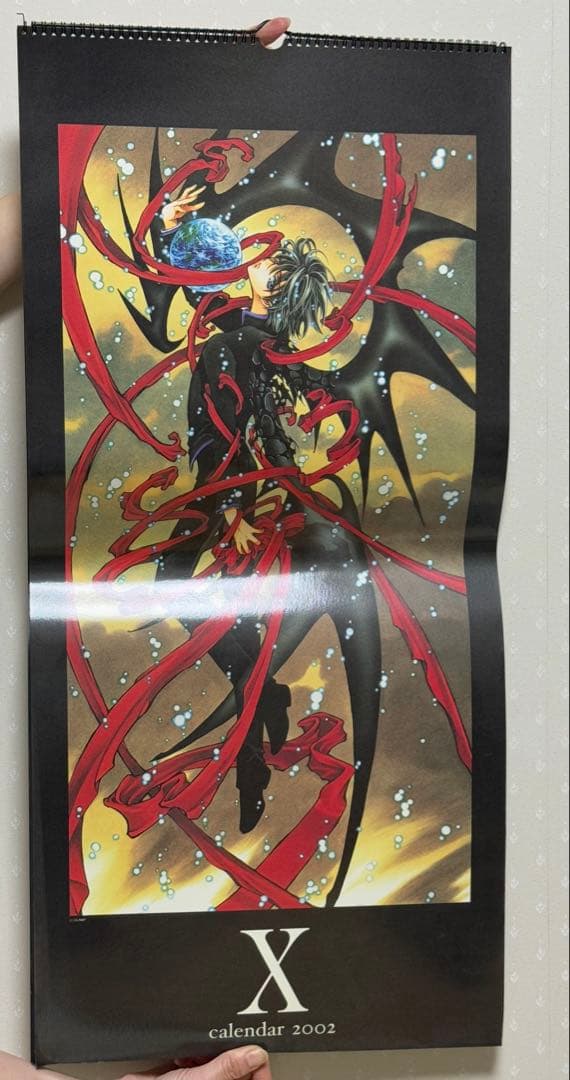 【X】CLAMP　カレンダー　2002年
