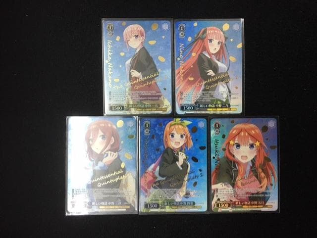 「五等分の花嫁∬」発売記念キャンペーン　パラレル5種