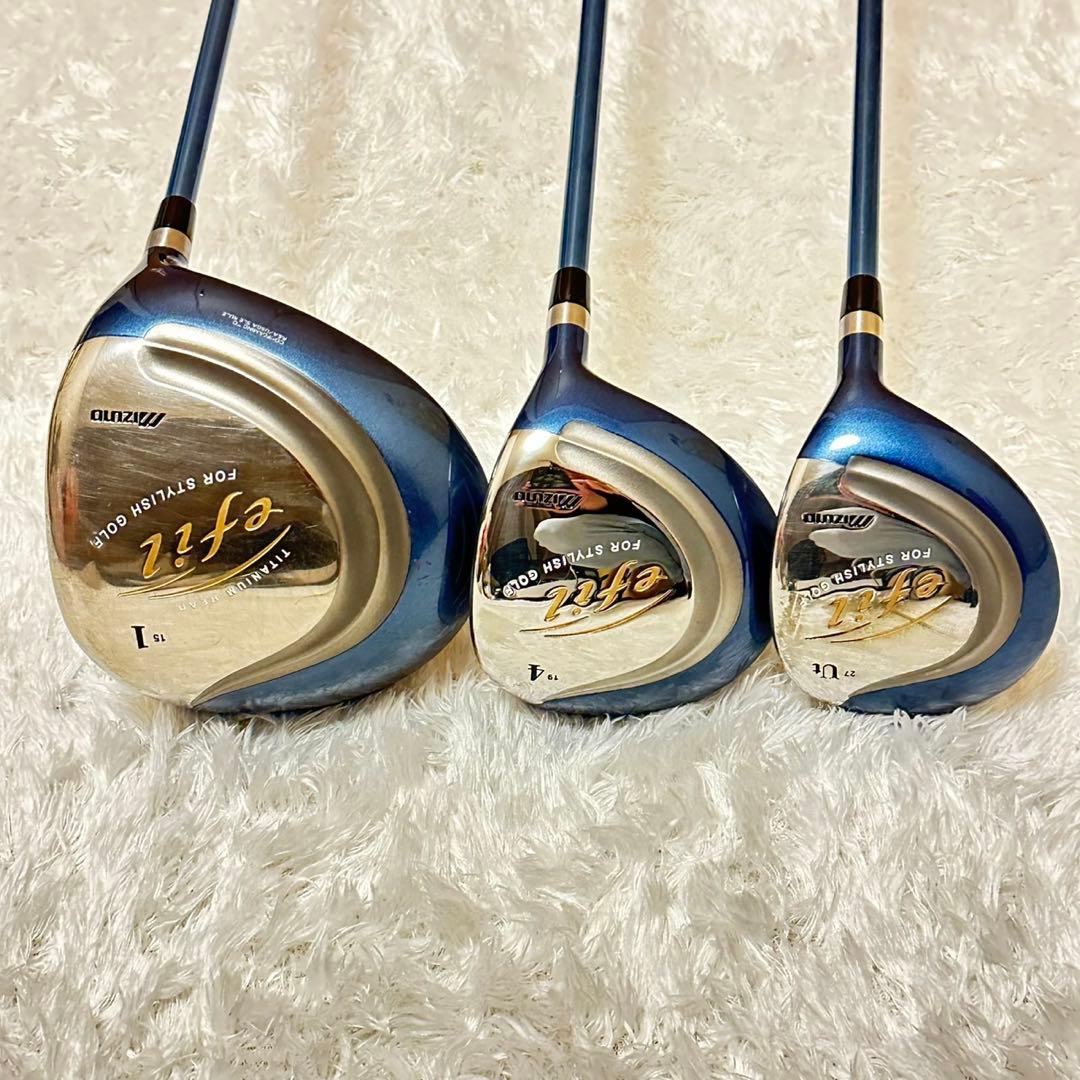 MIZUNO✨ efil✨レディースゴルフクラブセット✨初心者✨キャディバッグ付