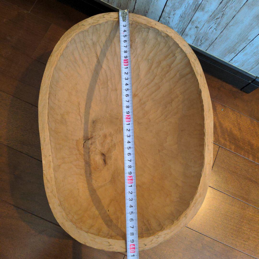 こね鉢 古道具 木製 日本製 ウッドボウル そば鉢 ねり鉢 蚤の市