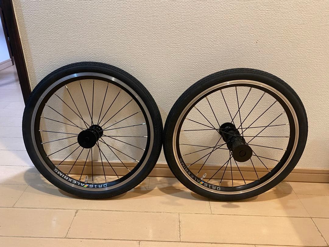 birdy Air純正ALEXRIMS DR16 完組ホイールセット18インチ