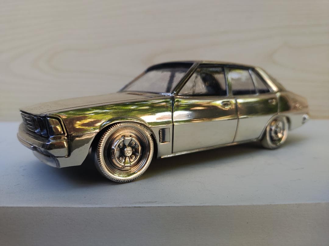 旧車　初代ギャランシグマ　シガレットケース　金属製