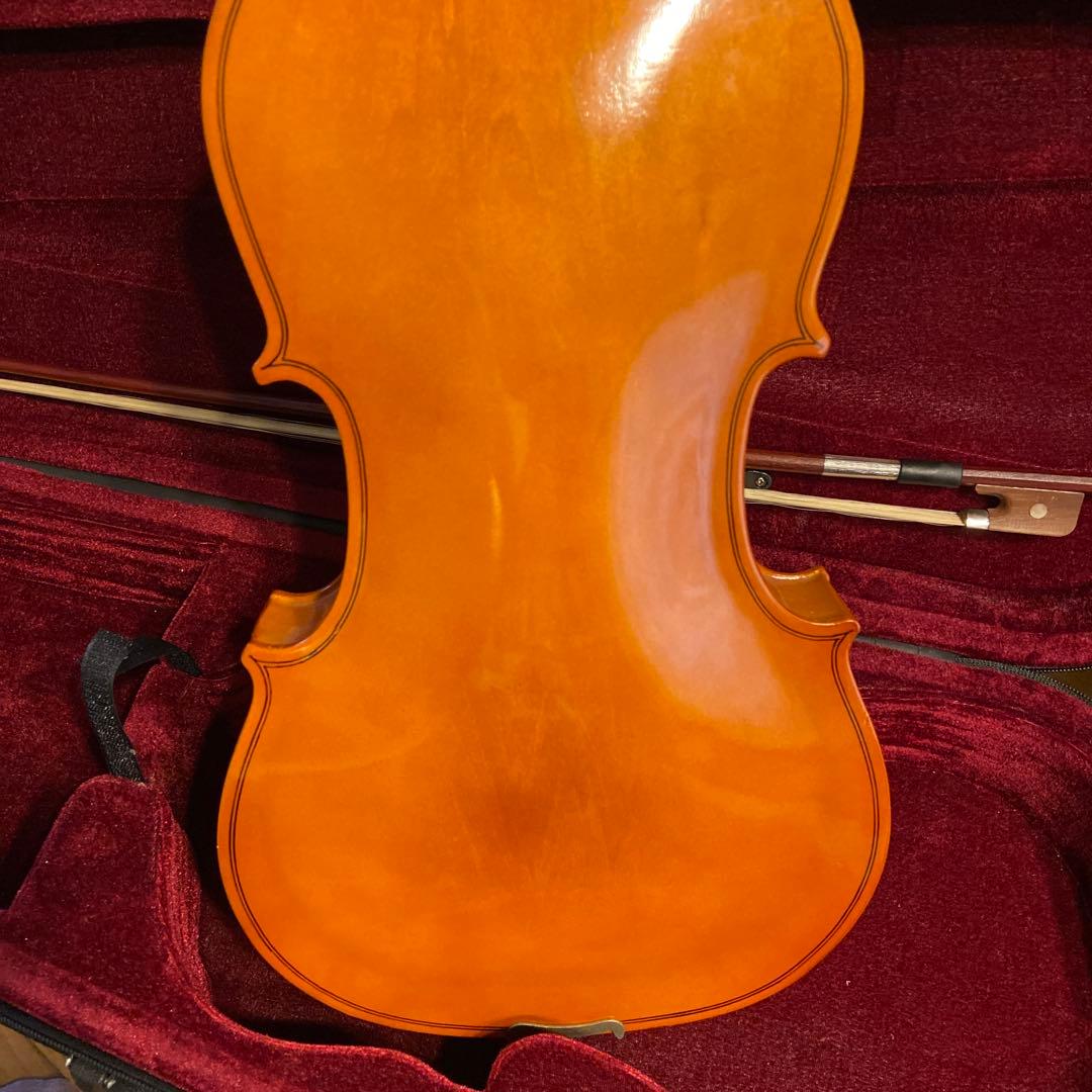 Primera PVA-80 ビオラ本体(弓、ケース付き)