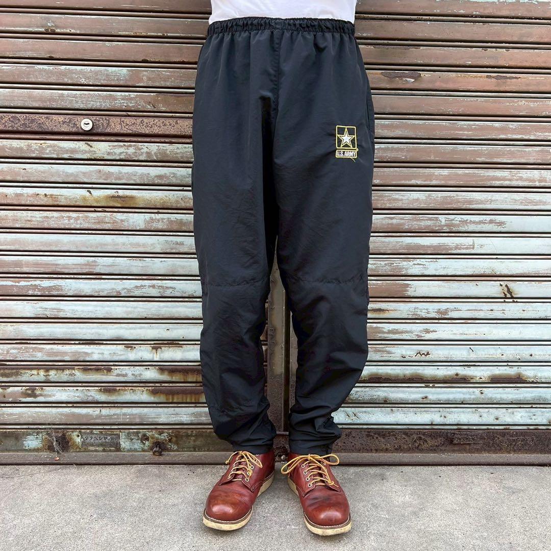 US ARMY 米軍実物 トレーニング パンツ ナイロン IPFU S/M