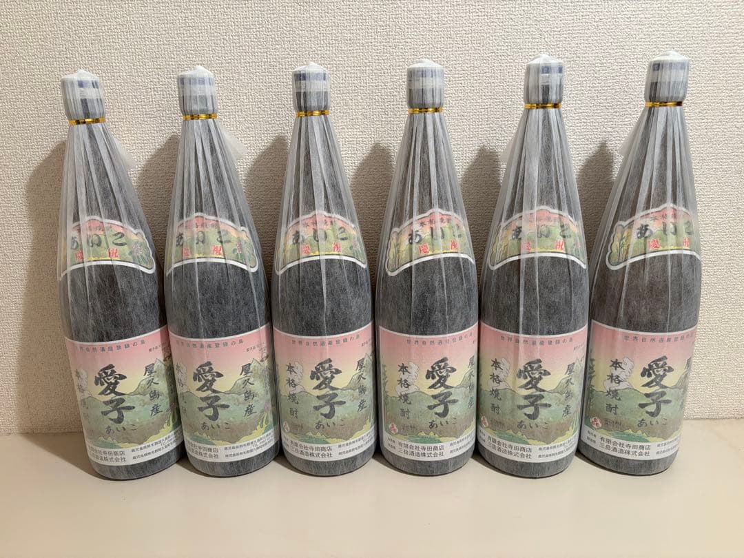 愛子焼酎　1.8L 6本　　2024年