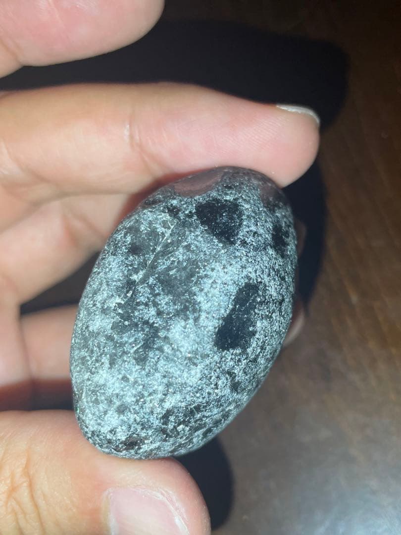 研磨品　十勝石玲瓏　シルバーオブシディアン