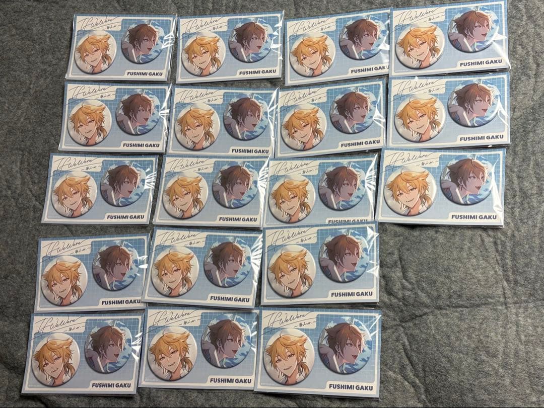 伏見ガク 缶バッジ 36個セット