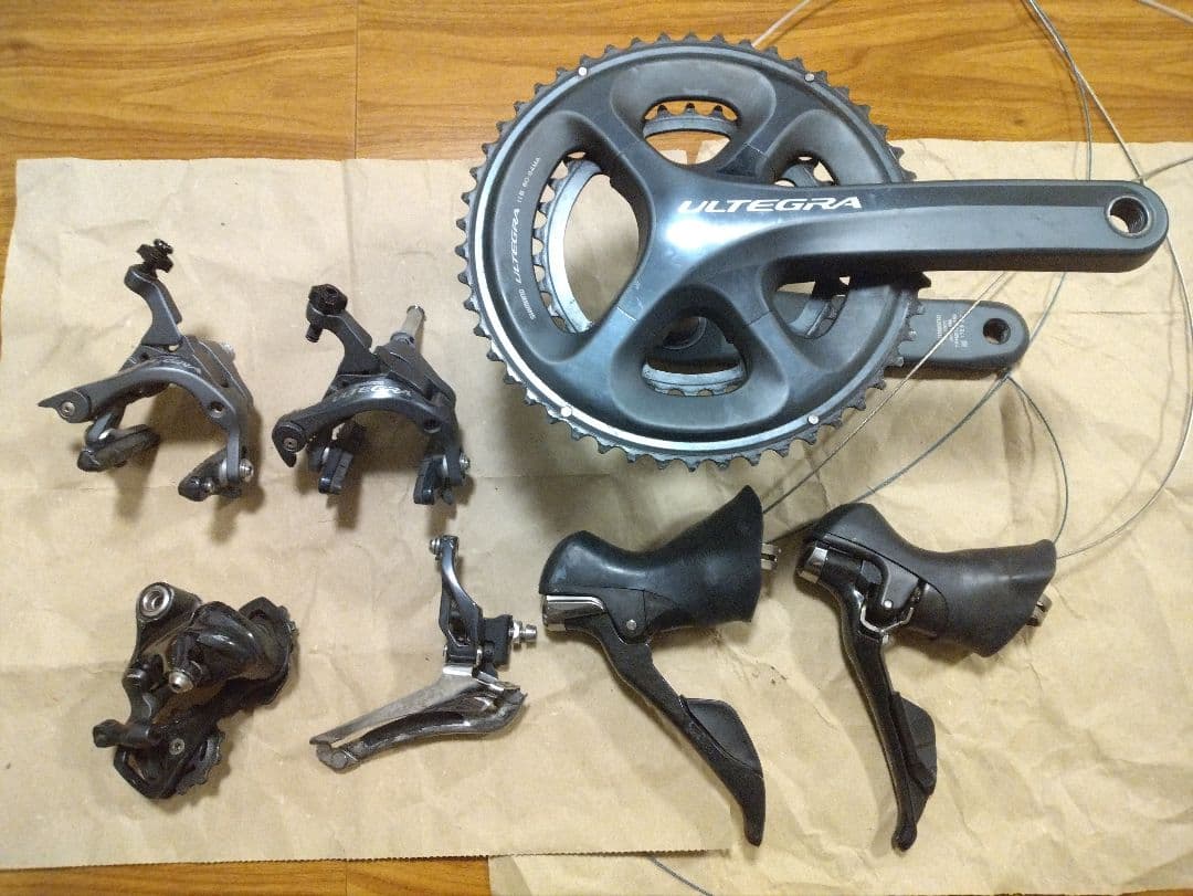 ★シマノ　アルテグラ　6800　11s　コンポセット　クランク172.5★