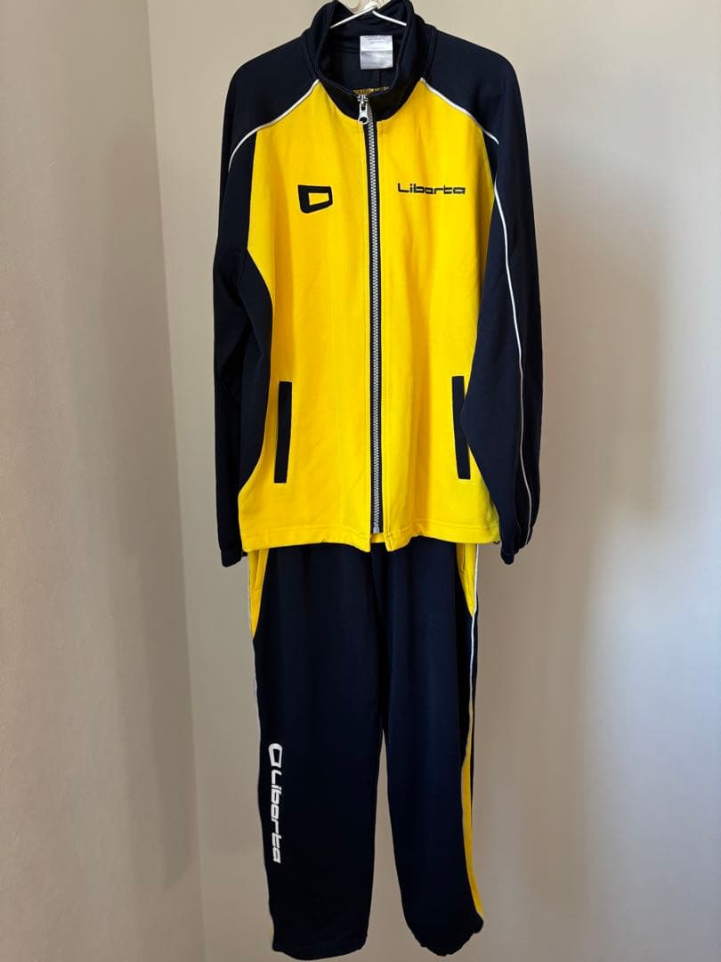 Liberta ジャージセット イエロー/ネイビー145cm