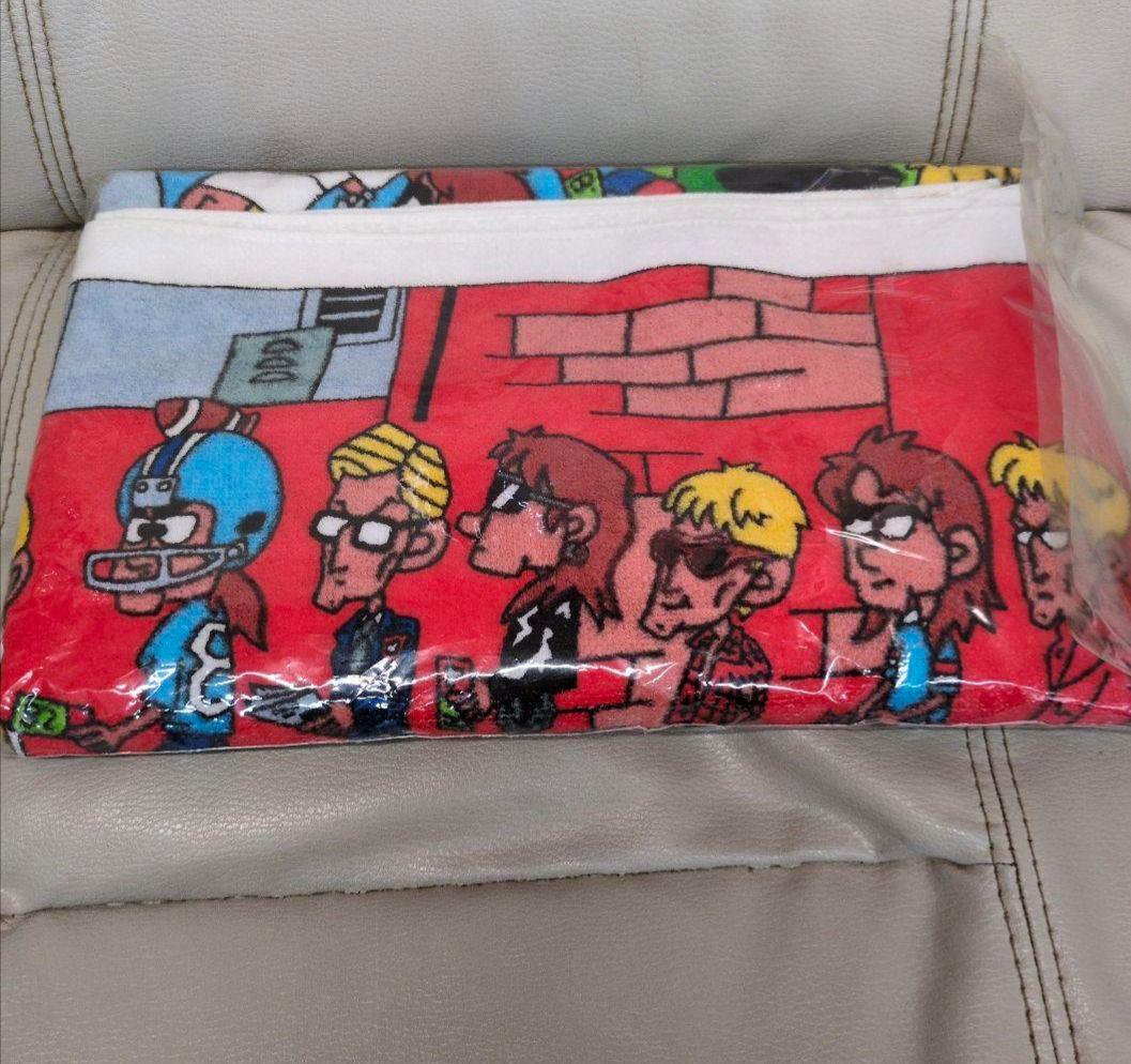 B'z The Best Treasure ビッグタオル 稲葉浩志 松本孝弘