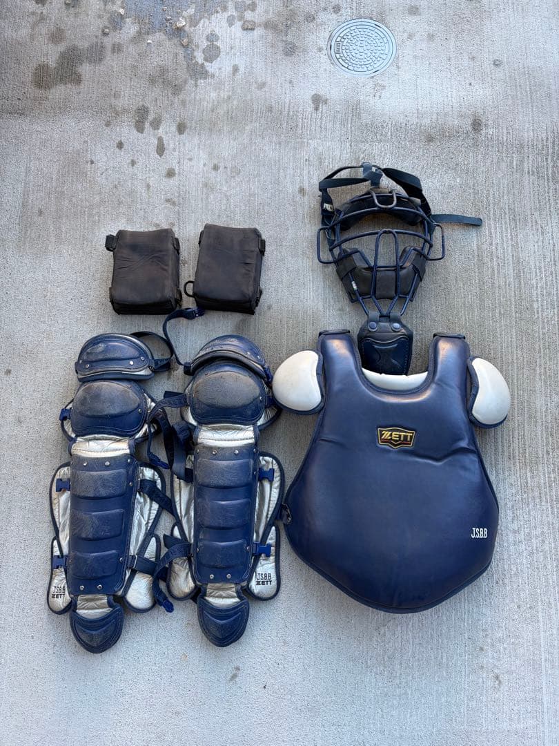 【希少カラー】ZETT キャッチャー防具　限定カラー