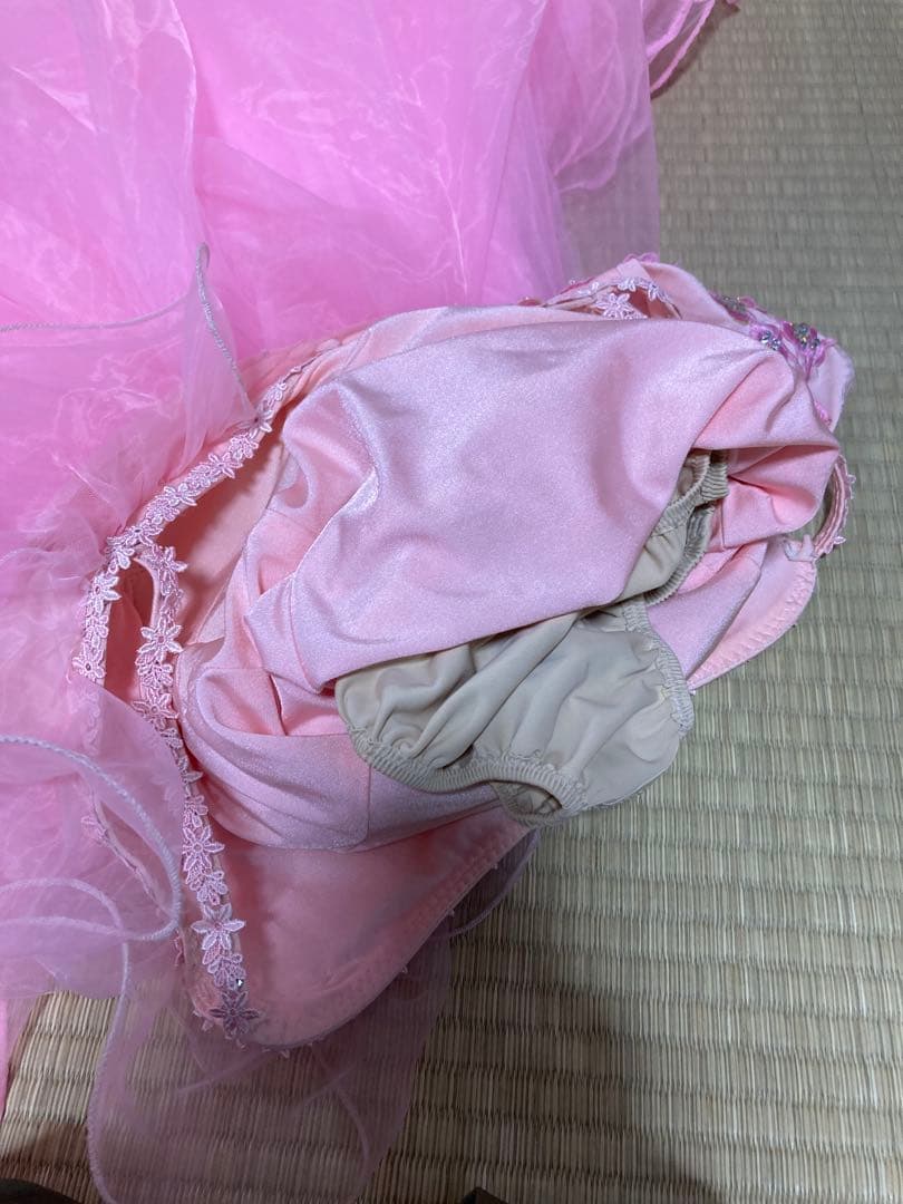 社交ダンスドレス　ピンク スタンダード　M