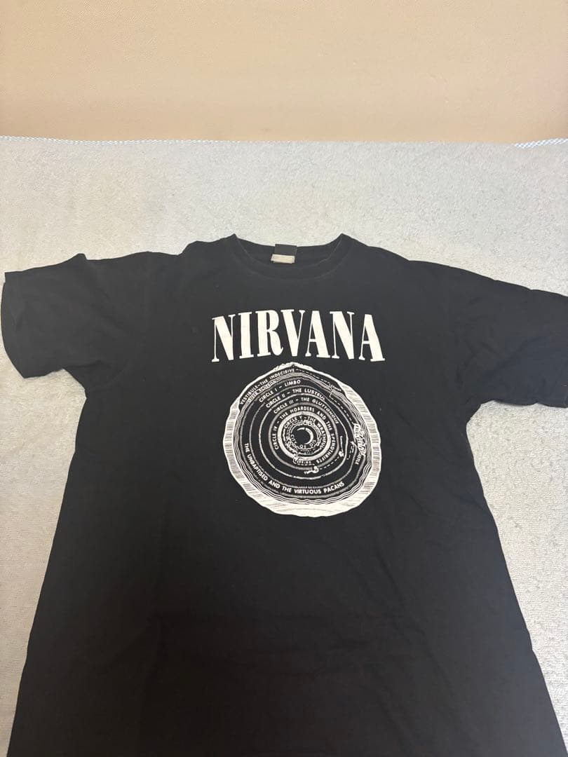 NIRVANA ブラック Tシャツ