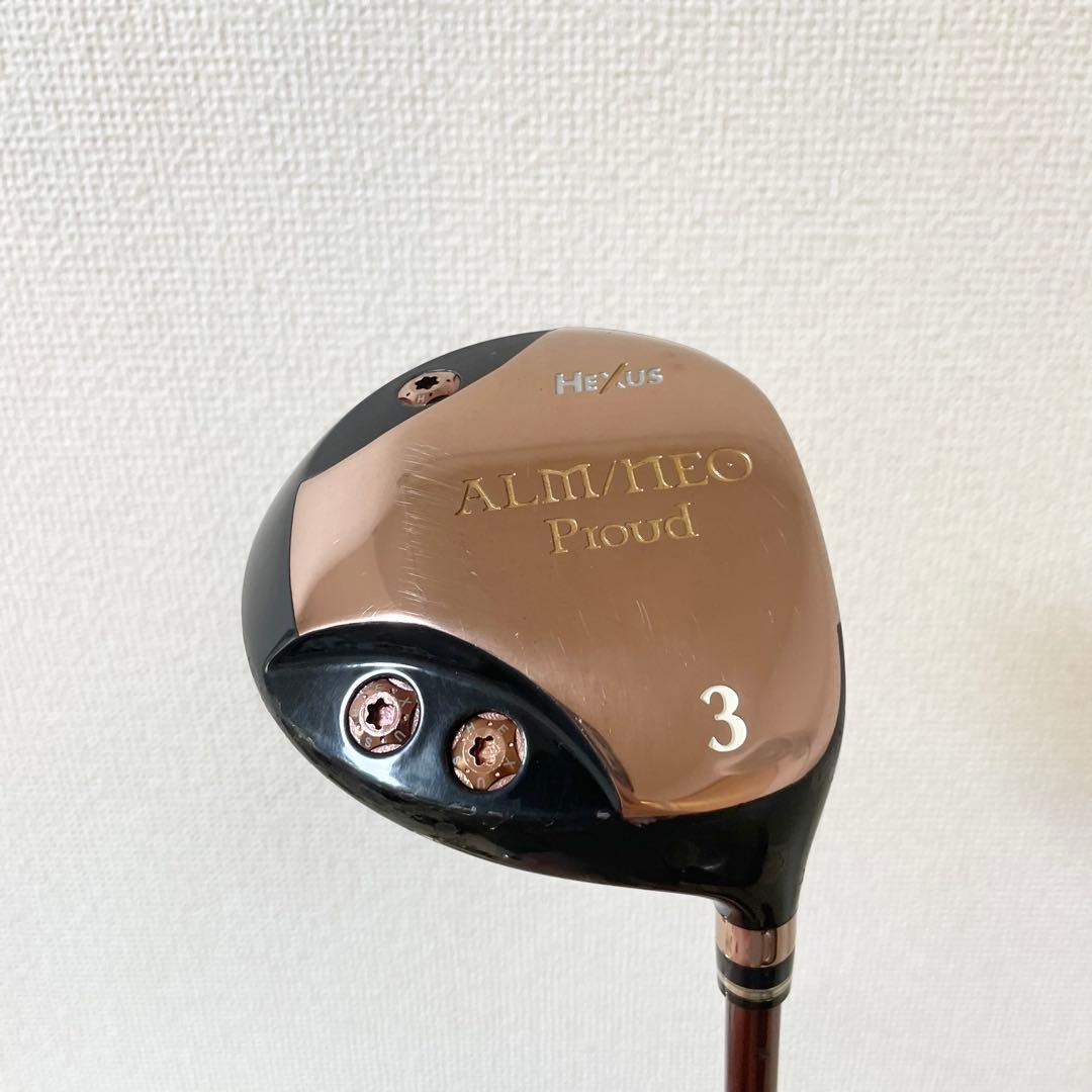 HEXUS ALM/NEO proud メンズ　ゴルフクラブセット　9本