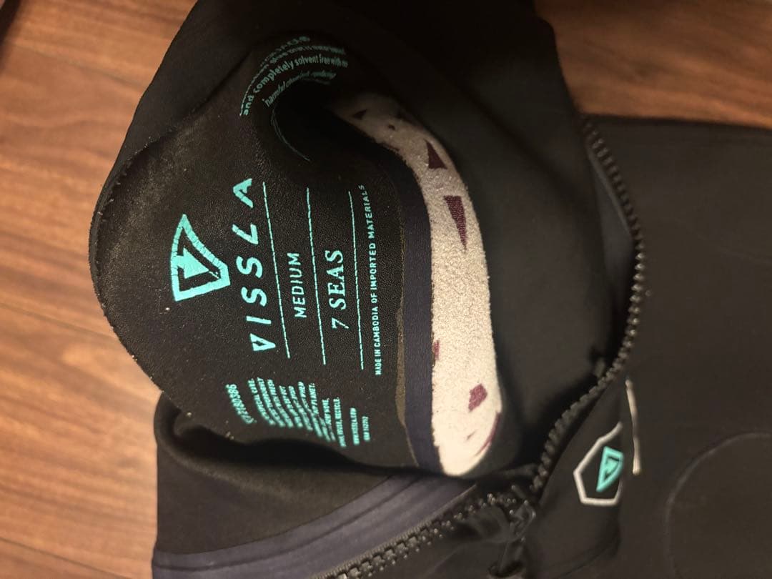 VISSLA 7 SEAS フルスーツ Mサイズ ブラック