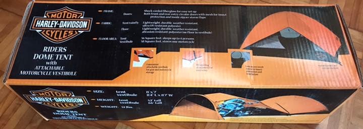 最終値下げ❗️ハーレーダビッドソン テント　バイカー ライダー
