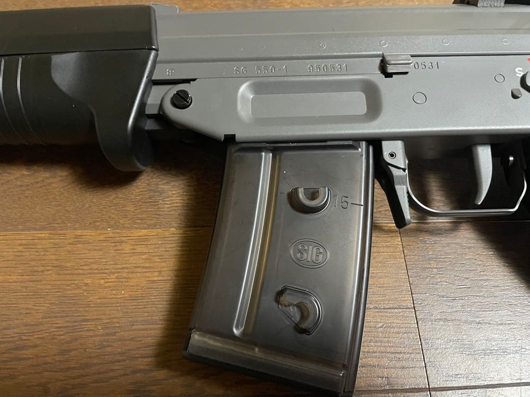 東京マルイ SIG SG551 チークピース　マウントレール　多弾マガジン　他