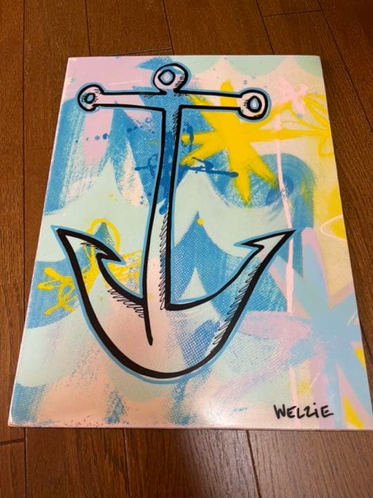 TwoCrows Welzie レジンアート原画　ハワイアン