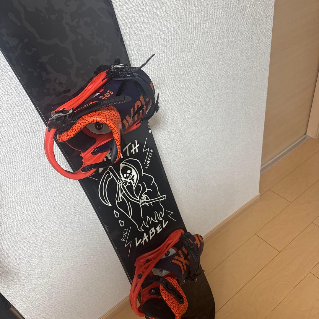 DEATH LABEL スノーボードビンディング