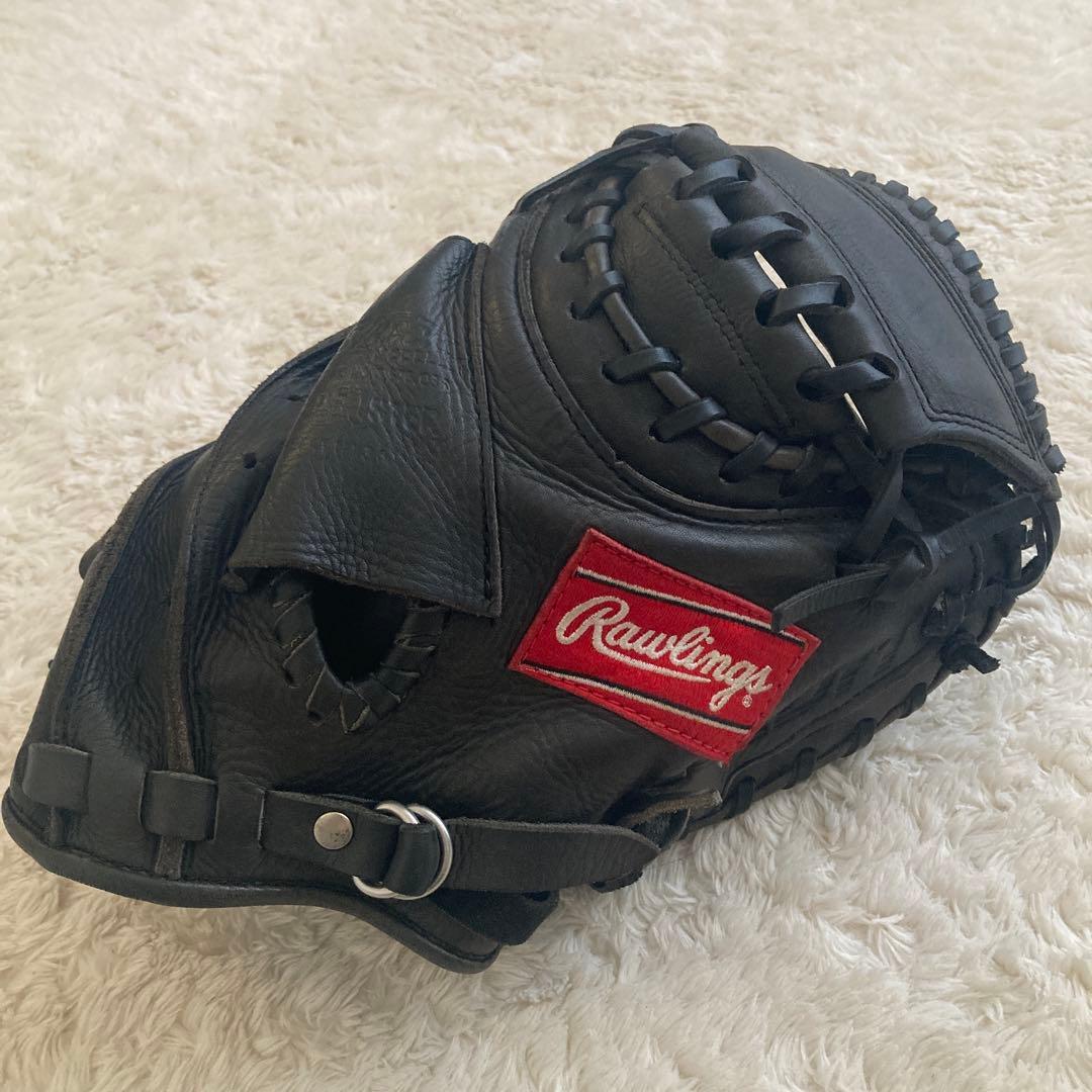 Rawlings ローリングス　キャッチャーミット　一般用　ブラック