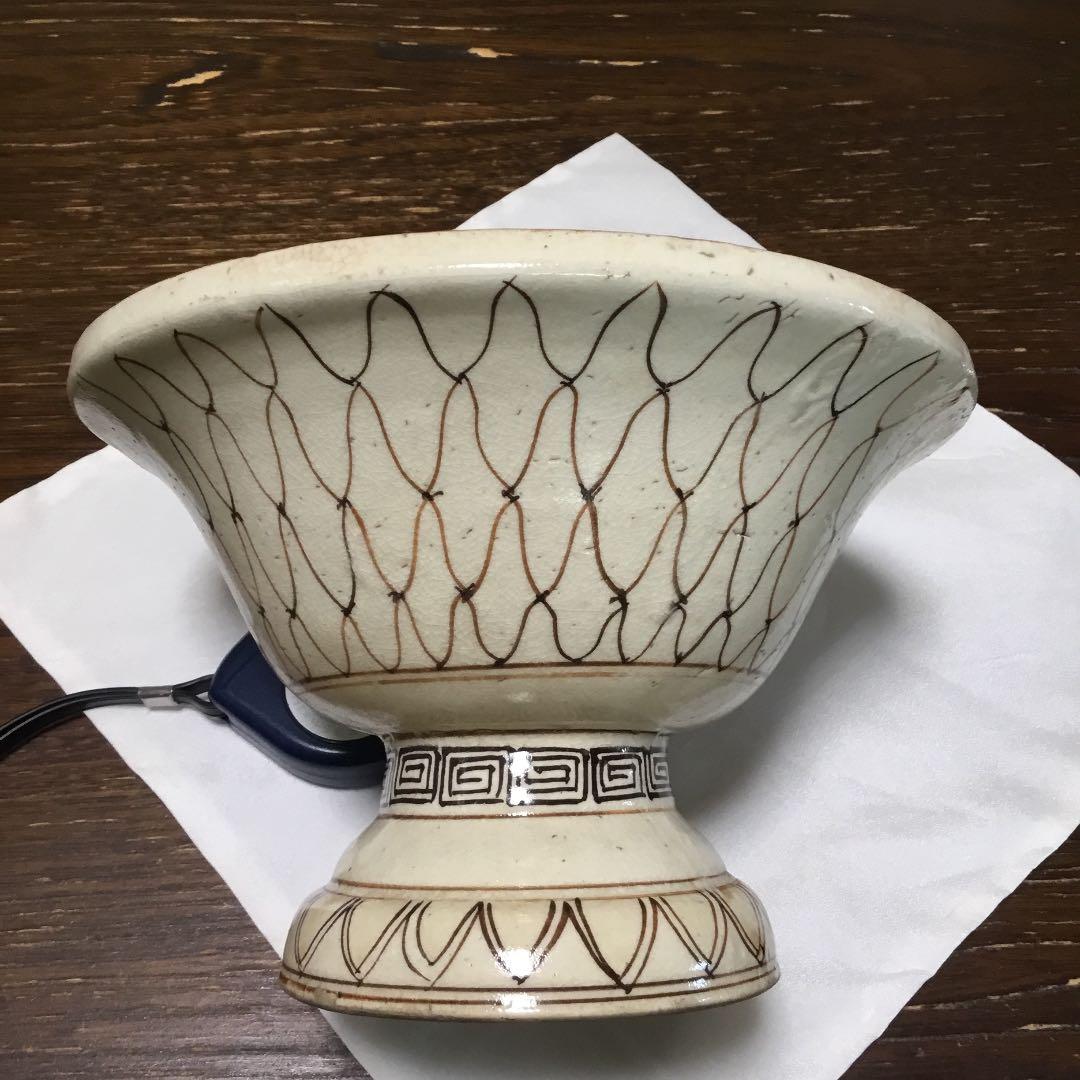 江戸後期　絵瀬戸盃洗　無傷