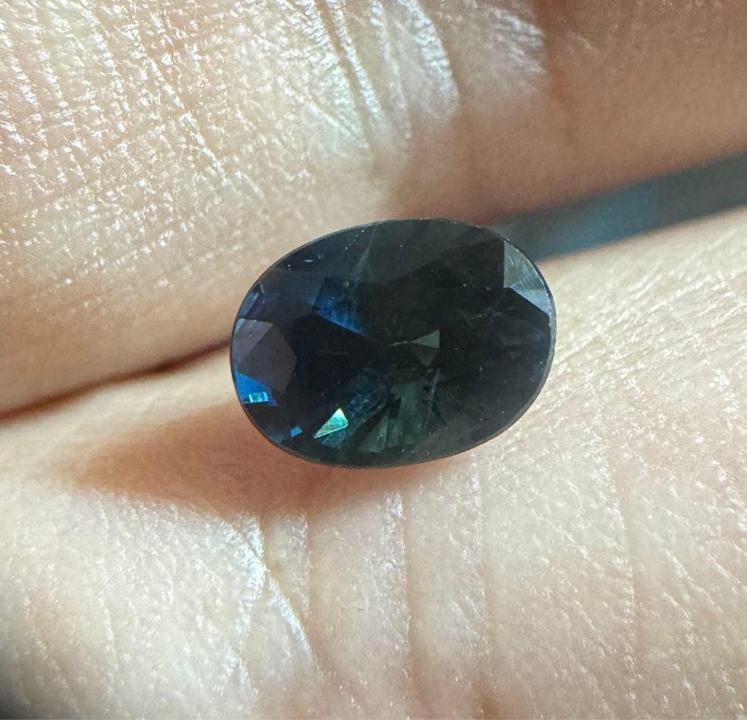 天然ブルーグリーンサファイア 1.144ct