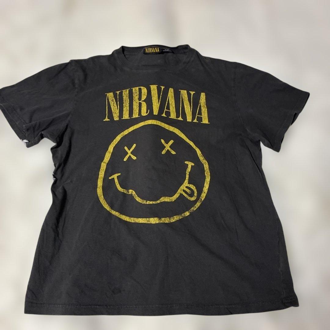 NIRVANA ヴィンテージスマイル Tシャツ XL