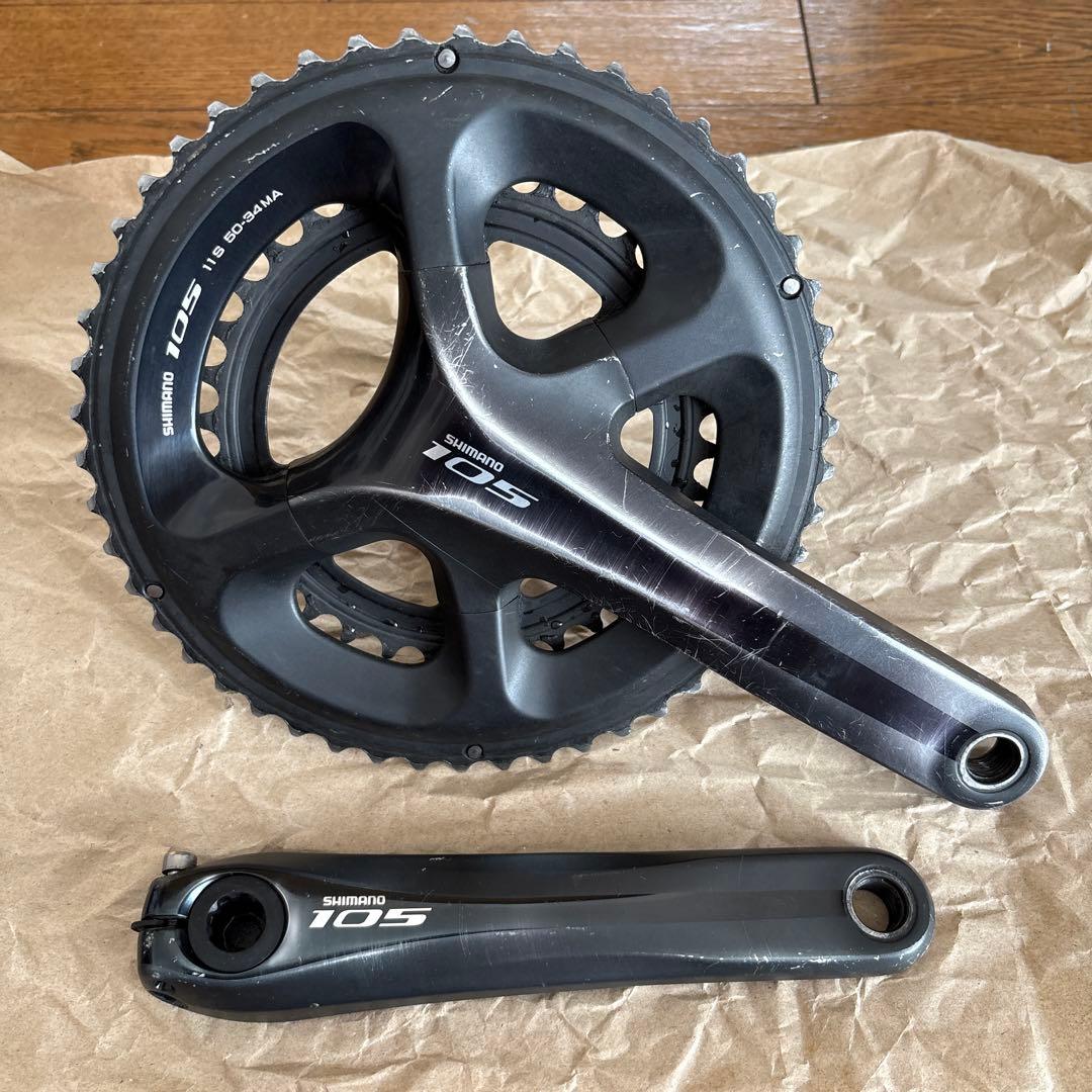 SHIMANO 105 5800 クランクセット 50-34T / 170mm