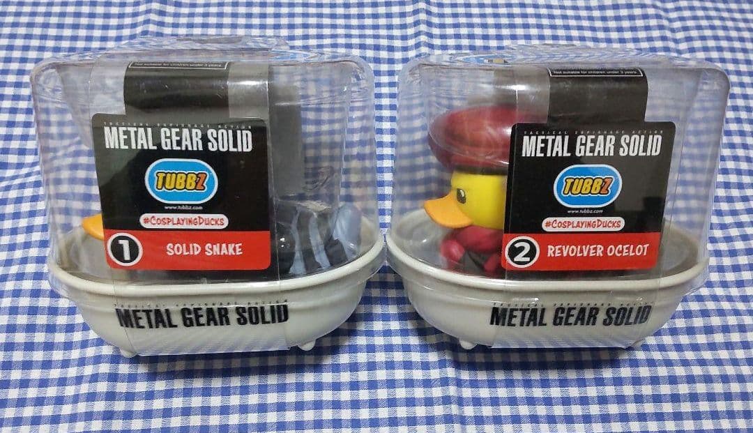 TUBBZ メタルギアソリッド スネーク オセロット2体セット