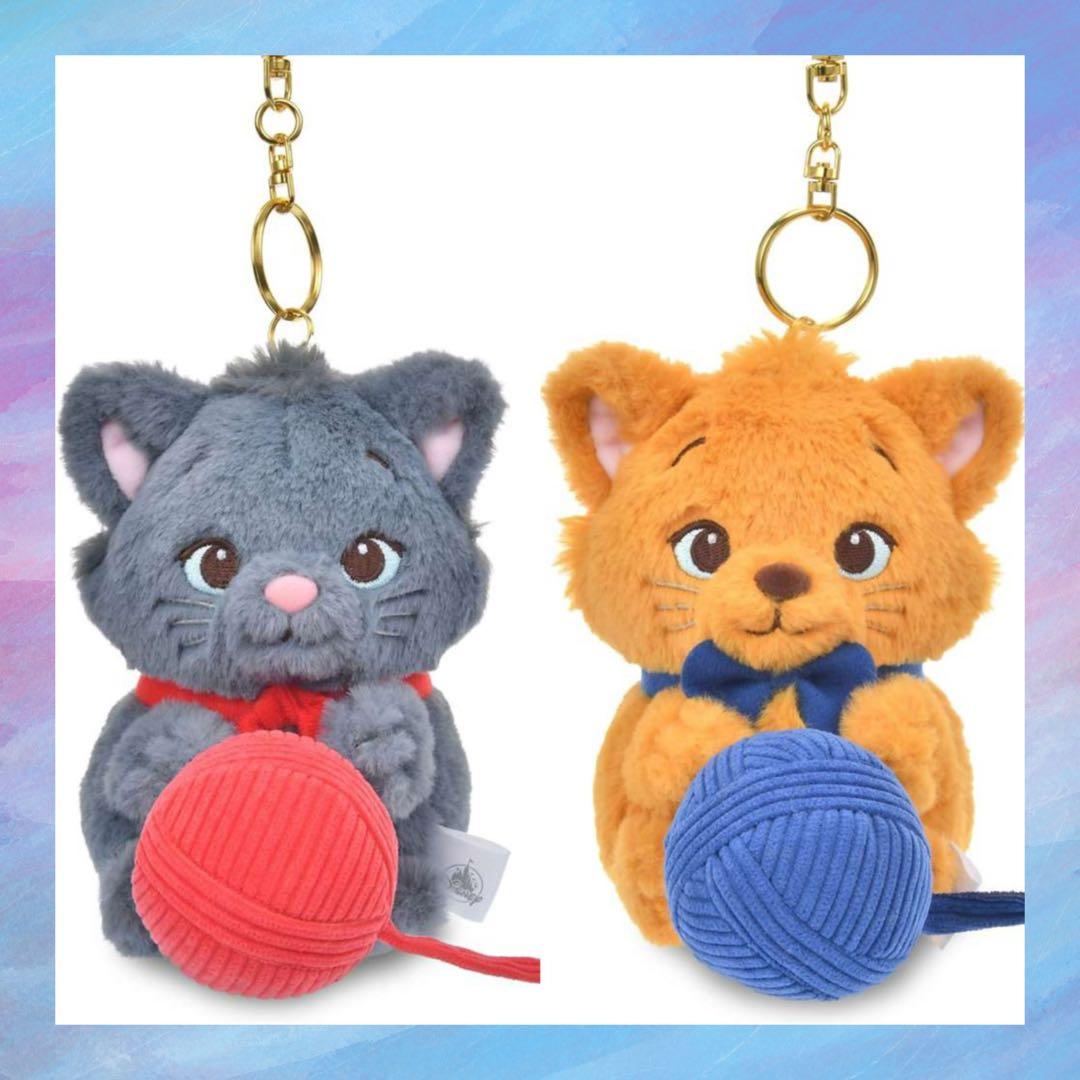 ベルリオーズ トゥルーズ　ぬいぐるみキーチェーン 毛糸玉 MOVE