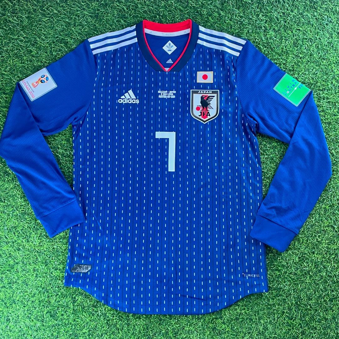 柴崎岳 日本代表 2018 オーセンティック 長袖 正規品 ユニフォーム レア