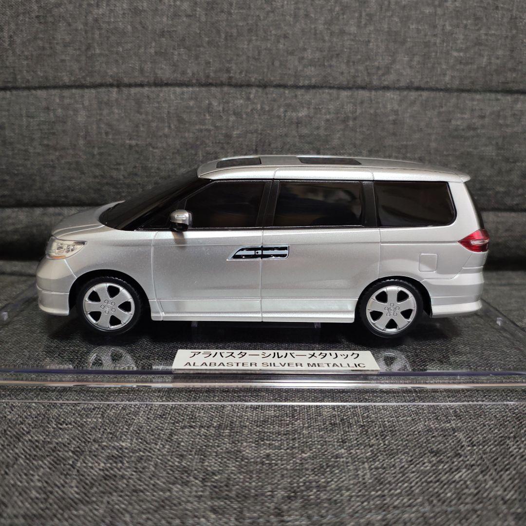 ホンダ エリシオンプレステージ ミニカー カラーサンプル シルバー 非売品 希少