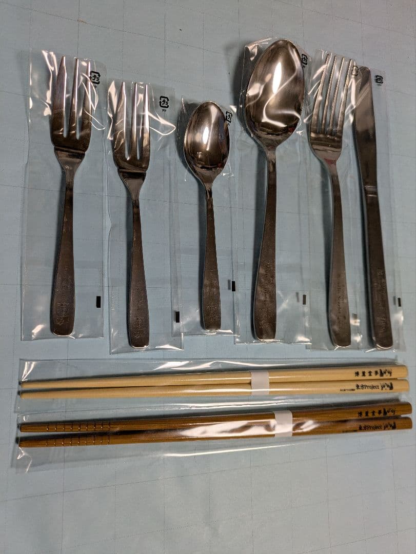 ゆっくり霊夢　魔理沙　アトレ秋葉原　コラボ限定　カトラリー　スプーン　フォーク