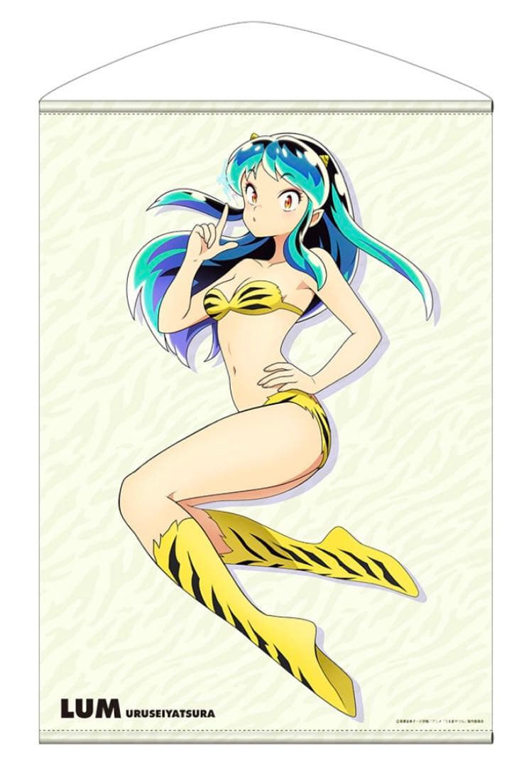 うる星やつら 描き下ろし タペストリー ラム あたる バレンタイン