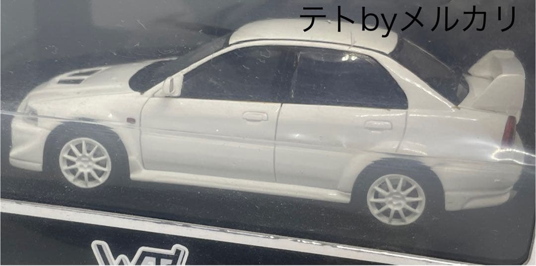 1/43 絶版WITS 三菱 ランサーエボリューション VI トミーマキネン 白