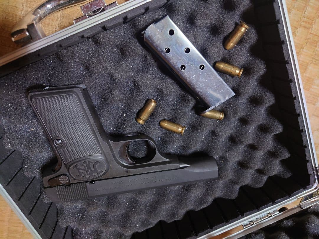 M1910 マルシン モデルガン カート&トランクケース付属