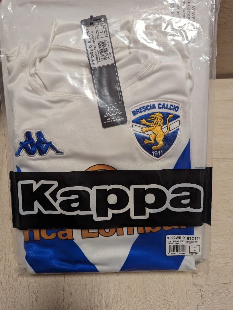 ロベルト・バッジョ　ブレシア　ユニフォーム