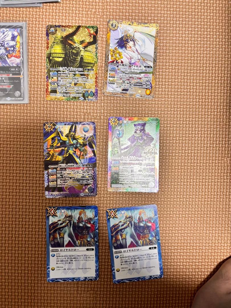 バトルスピリッツ 激覇デッキ+差し替えパーツ